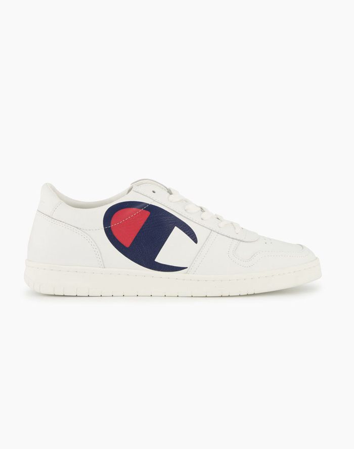 Champion Herre Sneakers Hvide - 919 Roch Low - Danmark KIH-584739